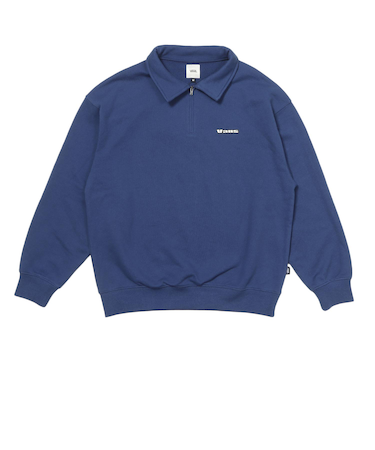 126R3050401　W Embroidery logo halfzipsweat　NAVY　705870-0002