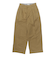 126R3141001　W work pants　BEIGE　705874-0002