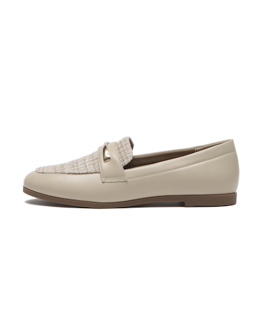 W5078　PUFF LOAFER 1.5　BEIGE　704579-0002
