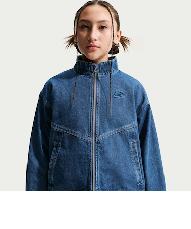 IF2317　K WR DENIM JACKET　435MYSTNY/COAST　707795-0001