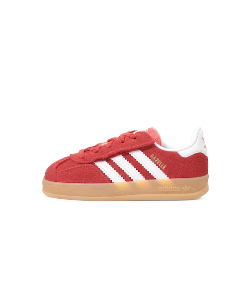 IH9132　12-16 GAZELLE INDOOR CF EL I　BETT/FTWR/GUM2　705938-0001