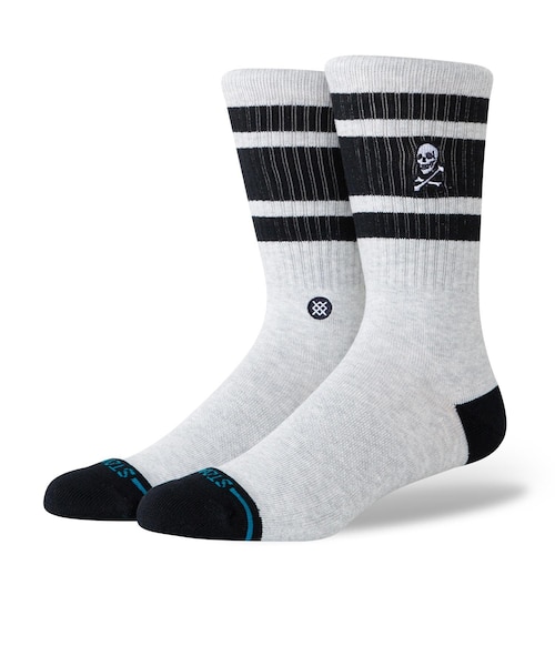 A556A26BOY#HGR BOYD SKULL CREW HEATHER GREY 709327-0001
