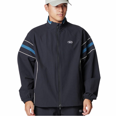 6012645 M UA NYLON TRACK JACKET 001BLK 707847-0001