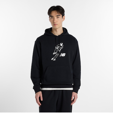 MT6180FUBK　M O.Hｵｰﾙｳｪｲｽﾞｵﾝﾛｺﾞﾌｰﾃﾞｨ　BK　709057-0001