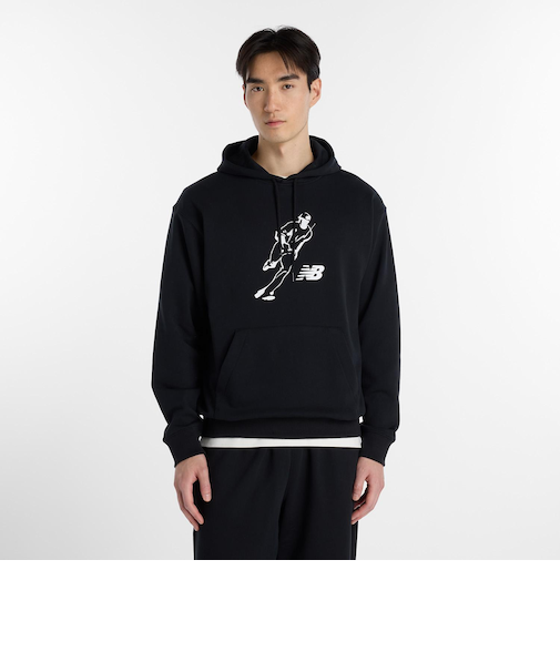 MT6180FUBK　M O.Hｵｰﾙｳｪｲｽﾞｵﾝﾛｺﾞﾌｰﾃﾞｨ　BK　709057-0001