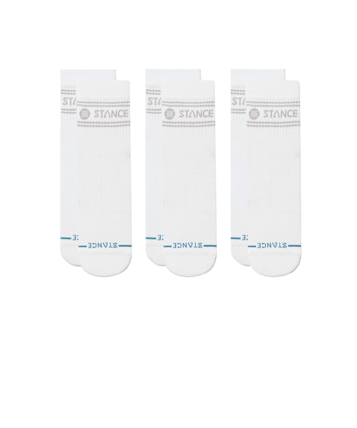 A356A25VIT#WHT　VITAL QUARTER 3 PACK　WHITE　702442-0001