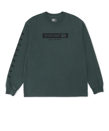 VN000SRDFRJ　I Need My LS Tee　Mystic Moss　705270-0001