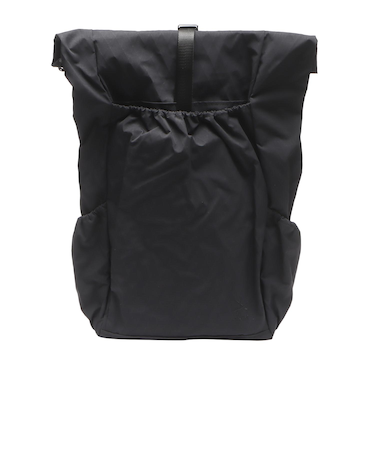 126-007022　STUFF ROLLTOP BACKPACK　BLACK　709190-0002