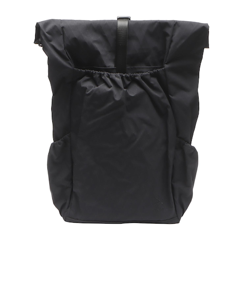 126-007022　STUFF ROLLTOP BACKPACK　BLACK　709190-0002