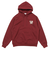 225-103010　C.H.S. SWEAT HOODIE　RED　709189-0001