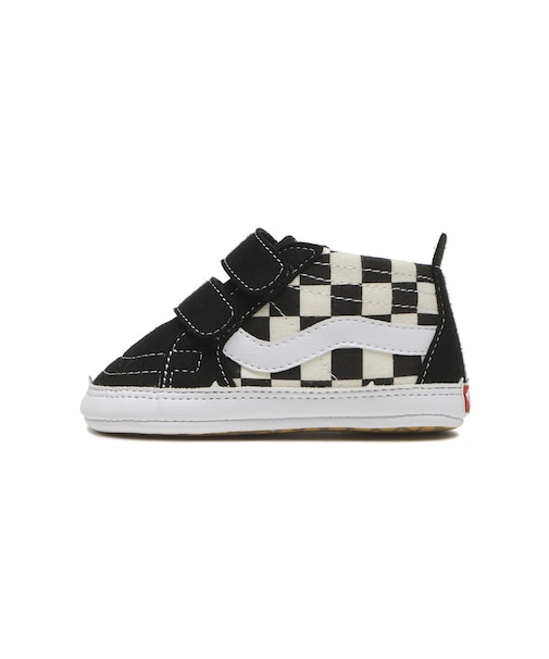 V38IF 11-13 SK8-HI BLK/WHT CHECK 704738-0001