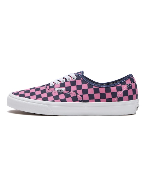 VN000EAD1VZ AUTHENTIC CHK INDIGO/PINK 704896-0001｜エービーシー