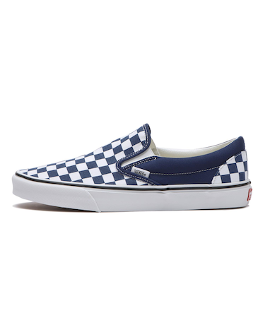 VN000DAHFOB　CLASSIC SLIP-ON　CHK DEEP INDIGO　704922-0001