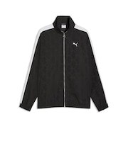 636786　M T7 JACQUARDED WV TRACK JKT　01BK　708936-0001