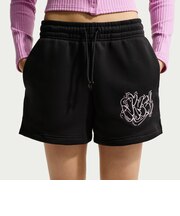 IR6965　W PHNX FLC MR SHRT　010BLACK　712875-0001