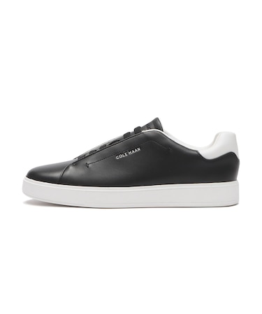 W35264　W GRANDPRO LUXE SLIP ON SNEAKR　BLACK LTR　712645-0001
