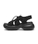 W2067　CL VL CODE SANDAL 6　BLACK LACE　705062-0001