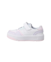 FK0102860100　19-23 COURT FEATHERY KD　*White/Purple　712061-0001