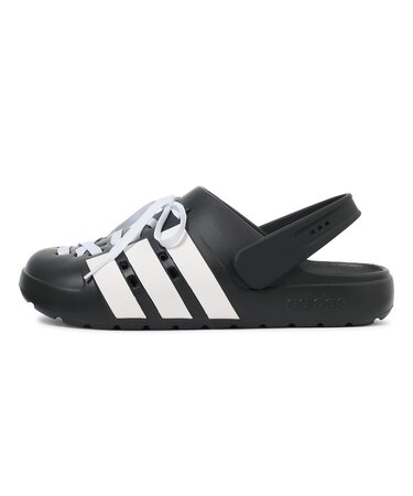 JR4025　ADILETTE CLOG LACE U　CORE/FTWR/CORE　706948-0001