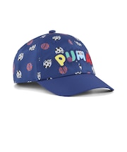 026863　K ESSENTIALS DAD CAP JR　01BLU JEWEL/AOP　708959-0001