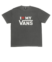 126R1013200　I LOVE MY VANS Pigment Dye TEE　BLACK　705894-0001