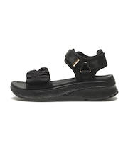 W2073　CL CHIFFON SANDAL　ALL BLACK　704942-0001