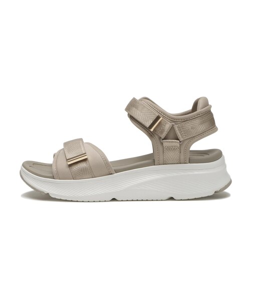 W2072　CL 2BELT SANDAL　BEIGE　704941-0003