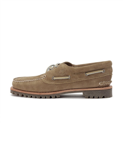 A2GNV-EW1　NOREEN BOAT SHOE　MD BEIGE SUEDE　710374-0001