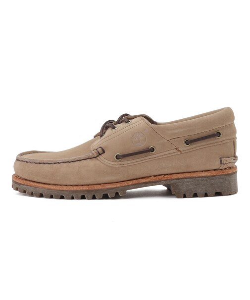 A2PDQ-ET5 3-EYELET CLASSIC RUGSOLE *TAUPE SUEDE 710366-0001