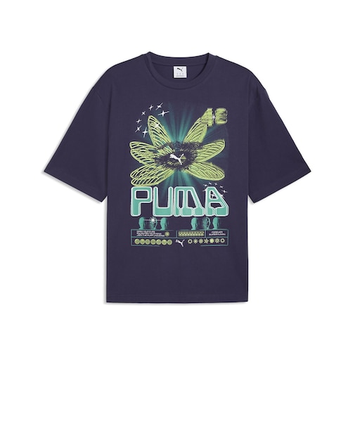 636799　M GRAPHIC SPORT BPM BOXY TEE　64DEEP PLUM　708939-0002