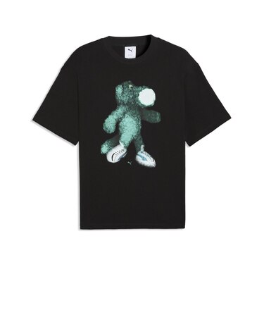 634727　M GRAPHIC MASCOT TEE　01BK　708928-0001