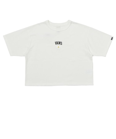 126R3011301　W flower logo TEE　WHITE　705876-0001