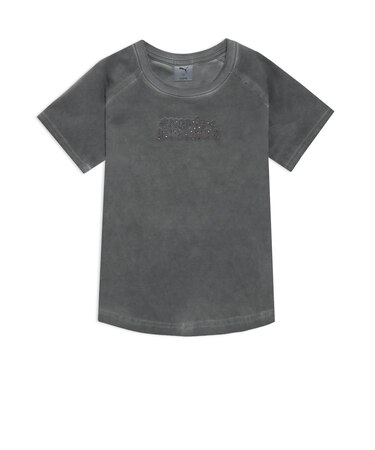 637346 W MOODS IN NATURE WASHED TEE 01BK 709133-0001