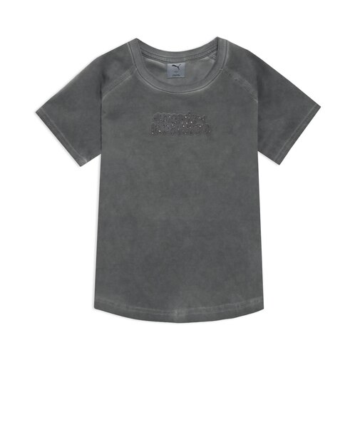 637346 W MOODS IN NATURE WASHED TEE 01BK 709133-0001