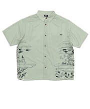126R1062800　M Samurai SK8er Aloha Shirts　SAGE　707287-0002