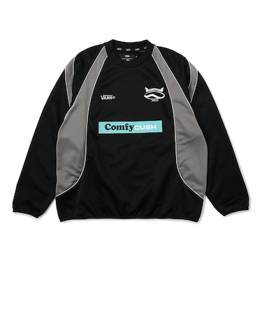 VN000X6FBLK　TDC CREW TRACK TOP　BLACK　705248-0001