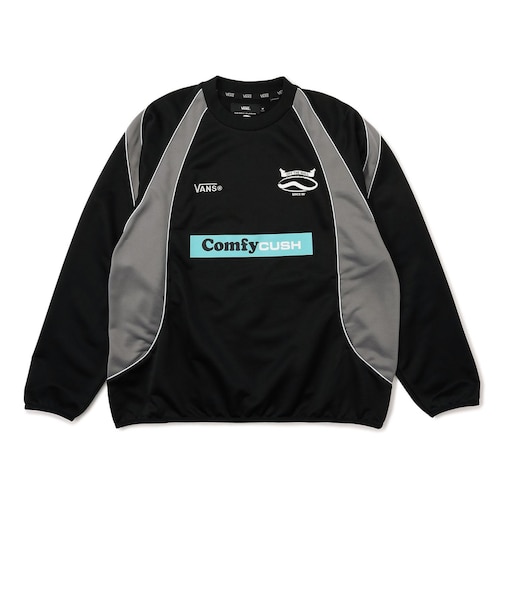 VN000X6FBLK　TDC CREW TRACK TOP　BLACK　705248-0001