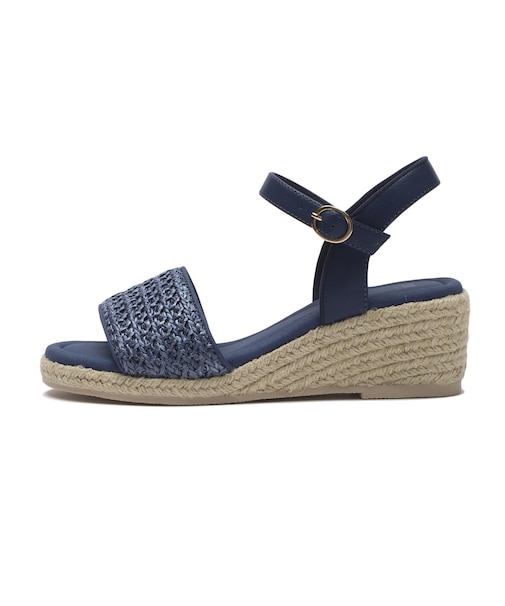 W2070　CL JUTE SANDAL 6　NAVY　707277-0001