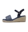 W2070　CL JUTE SANDAL 6　NAVY　707277-0001