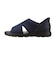 4447　HANDSFREE KNET OPENTOE-SHOES　NAVY　712017-0002