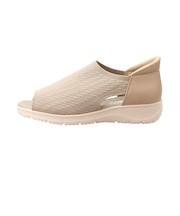 4410　HANDSFREE KNET OPENTOE-SHOES　BEIGE　712016-0002