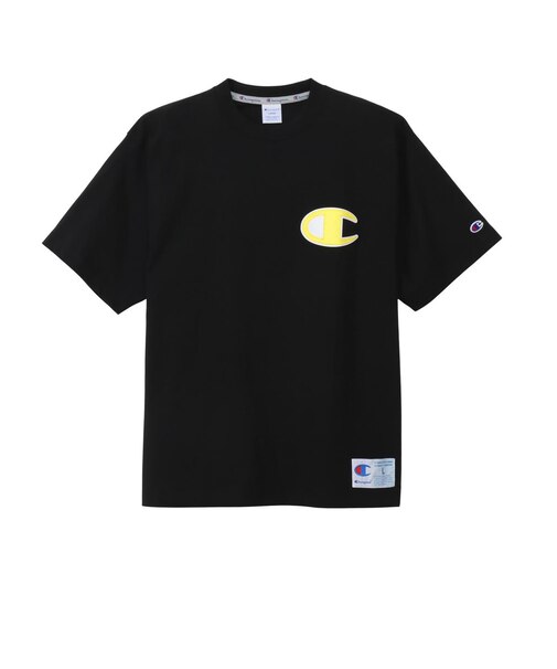 C3-D331_　M SHORT SLEEVE POCKET T-SHIRT　BLACK/YELLOW　710570-0002
