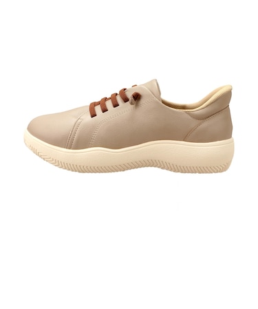 7552　HANDSFREE STRETCHLACE-UPSHOES　BEIGE　712020-0002