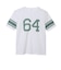 C3-D354　M S/S FOOTBALL T-SHIRT　WHITE/GREEN　710433-0001