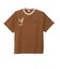 C3-D314　M SHORT SLEEVE T-SHIRT　LIGHT BROWN　710428-0002