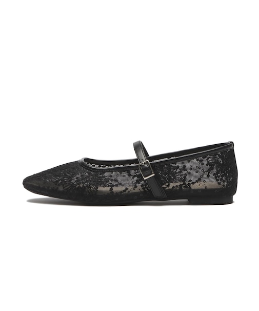 JE86016　TULLE MJ 1　BLACK　709623-0001