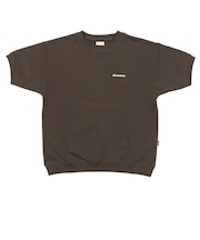 126R3990201　W Embroiderylogo S/S sweat　BROWN　705868-0003