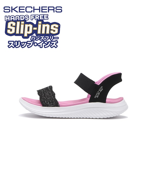 303029L　17-23 ULTRA FLEX 3.0 SANDAL　BKPK　712989-0001