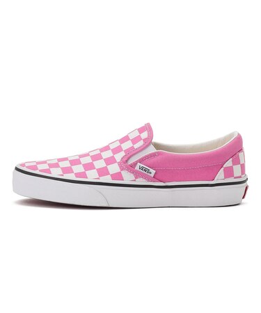 VN000D6YFRQ　CLASSIC SLIP-ON　CHECK PINK FIZZ　706408-0001