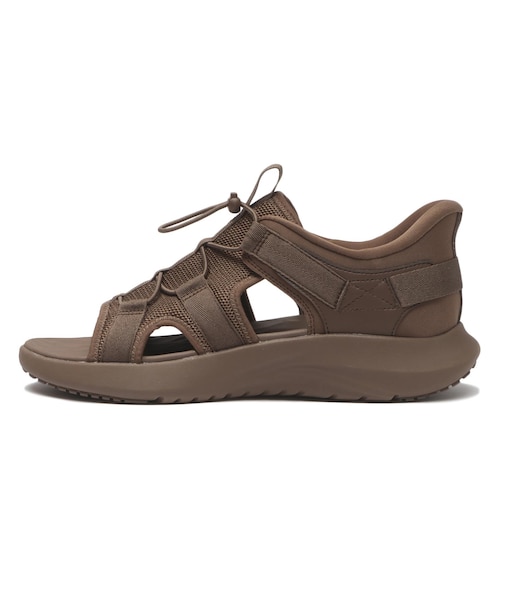 S0061　QS CODE SANDAL　BROWN　705235-0002